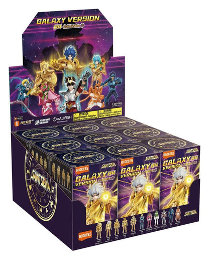 Saint Seiya Blokees Plastic Model Kit Galaxy Version 4 Blind Box Display (9) Image 1