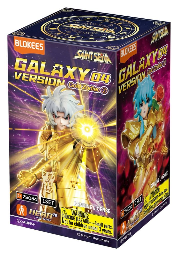 Saint Seiya Blokees Plastic Model Kit Galaxy Version 4 Blind Box Display (9) Image 6