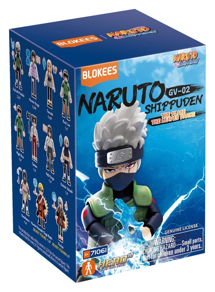 Naruto Blokees Plastic Model Kit GV02 Blind Box Display (9) Image 2