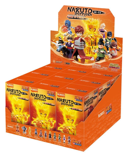 Naruto Blokees Plastic Model Kit GV03 Blind Box Display (9) Image 1