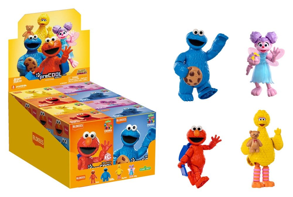 Sesame Street Blokees Bausatz Assortment 01 Blind Box Display (8) Image