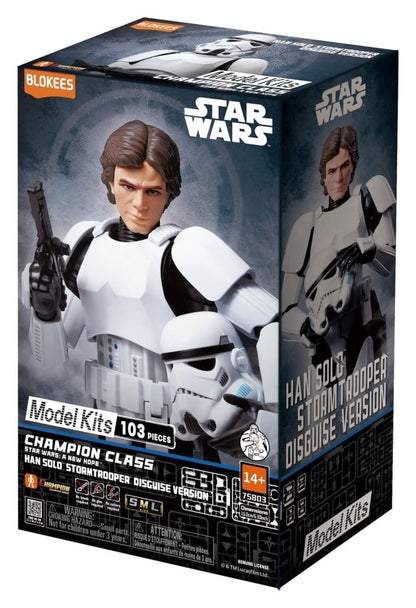 Star Wars Blokees Plastic Model Kit Han Solo Image 1
