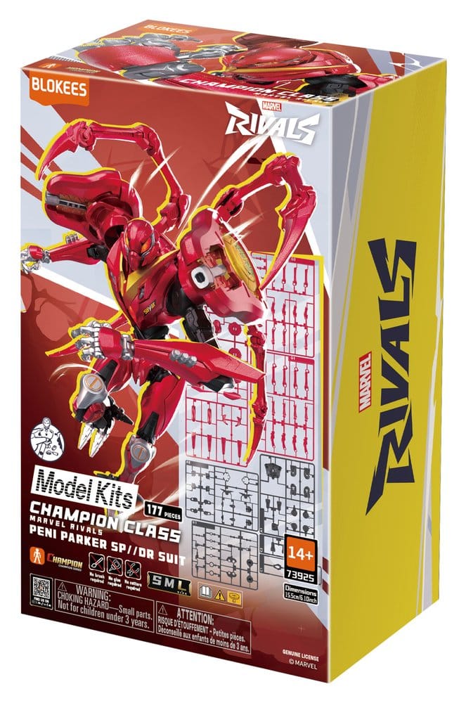 Marvel Rivals Blokees Plastic Model Kit Peni Parker Image 1