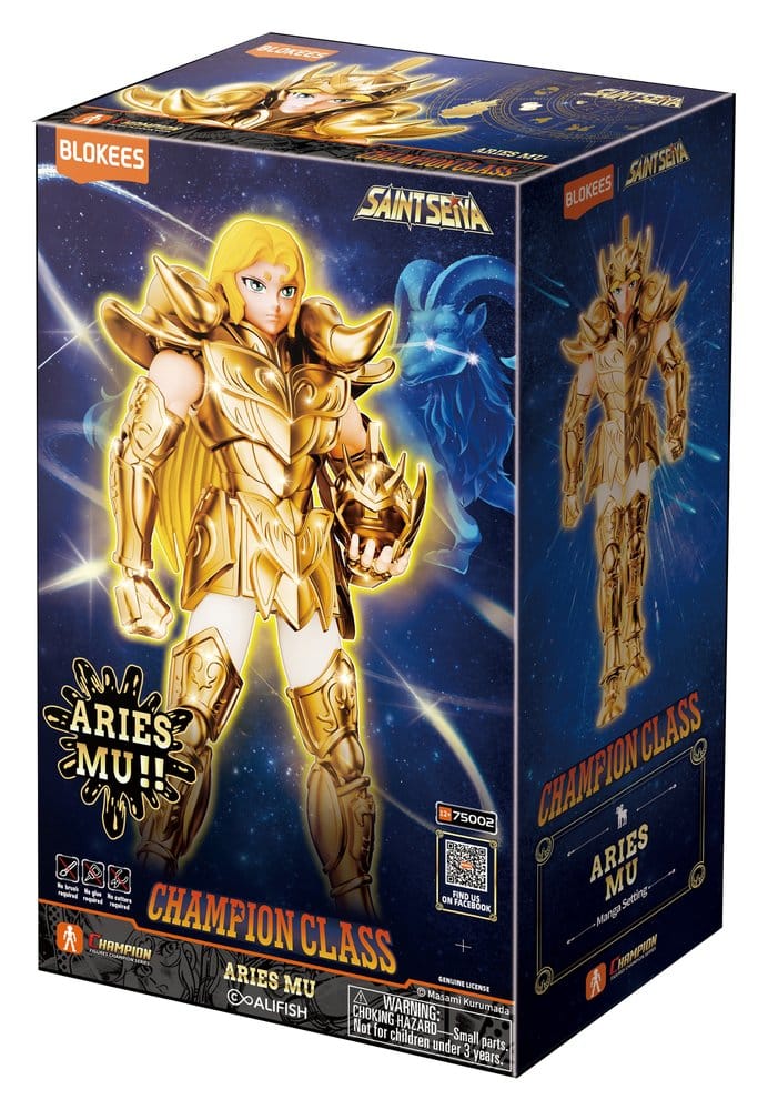 Saint Seiya Blokees Plastic Model Kit Aries Mu Image 1
