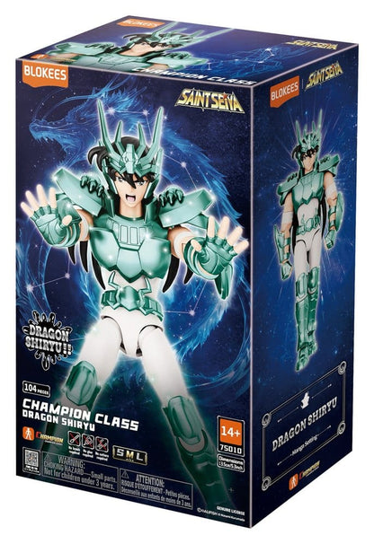 Saint Seiya Blokees Plastic Model Kit Dragon Shiryu Image 1