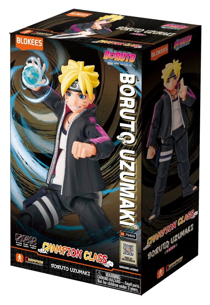 Naruto Blokees Plastic Model Kit Boruto Uzumaki Image 1