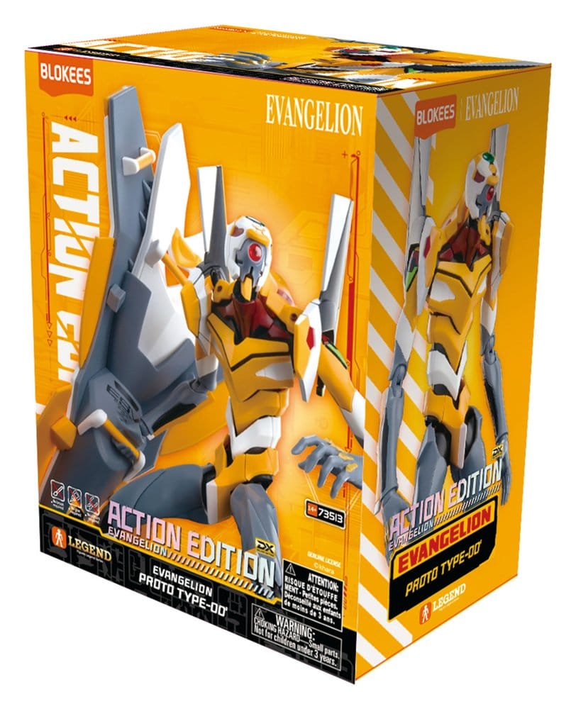 Evangelion Blokees Plastic Model Kit Proto Type 00 Image 1