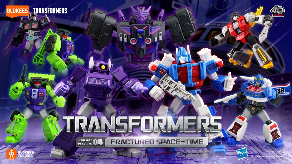 Transformers Blokees Plastic Model Kit Galaxy Version 04 Fractored Space-Time Sortiment (9) Image 4