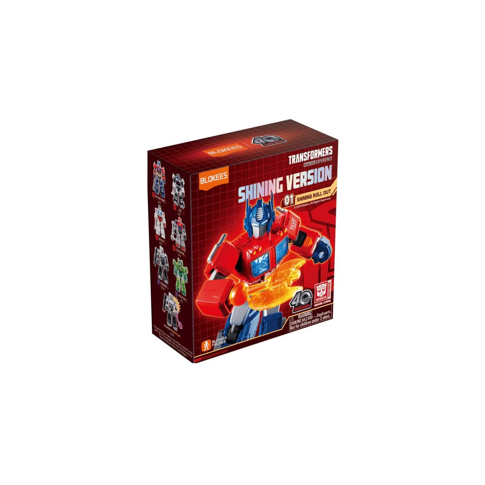 Transformers Blokees Plastic Model Kit Shining Version 01 Shining Roll Out Sortiment (6) Image 2