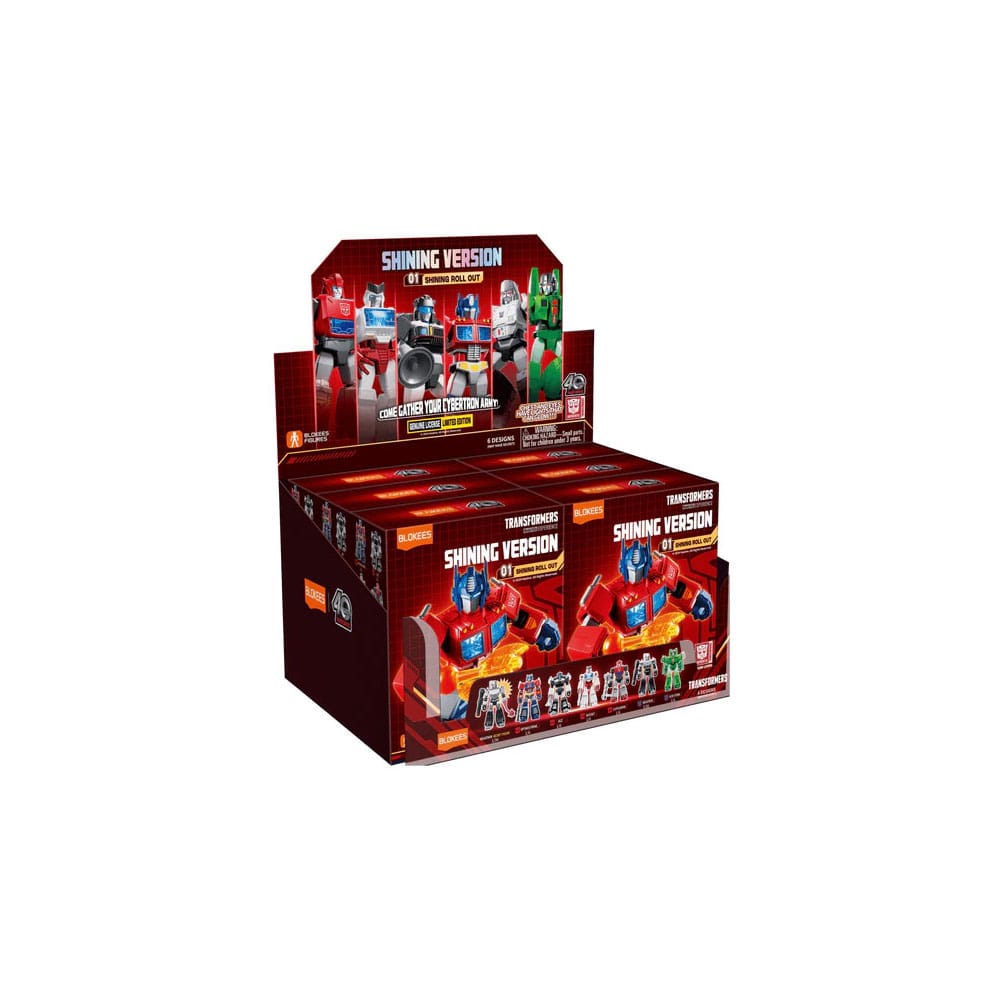 Transformers Blokees Plastic Model Kit Shining Version 01 Shining Roll Out Sortiment (6) Image 10