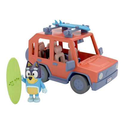 Bluey Actionfigur mit Fahrzeug Bluey Family Cruiser Image 1