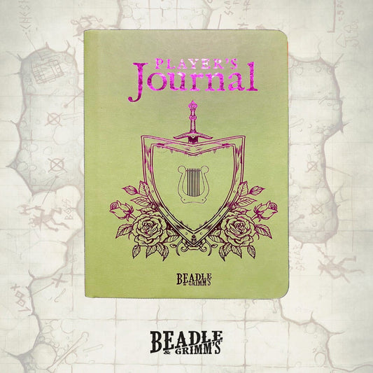 Notizbuch A5 Player's Journal Sage Green Shield Image 1