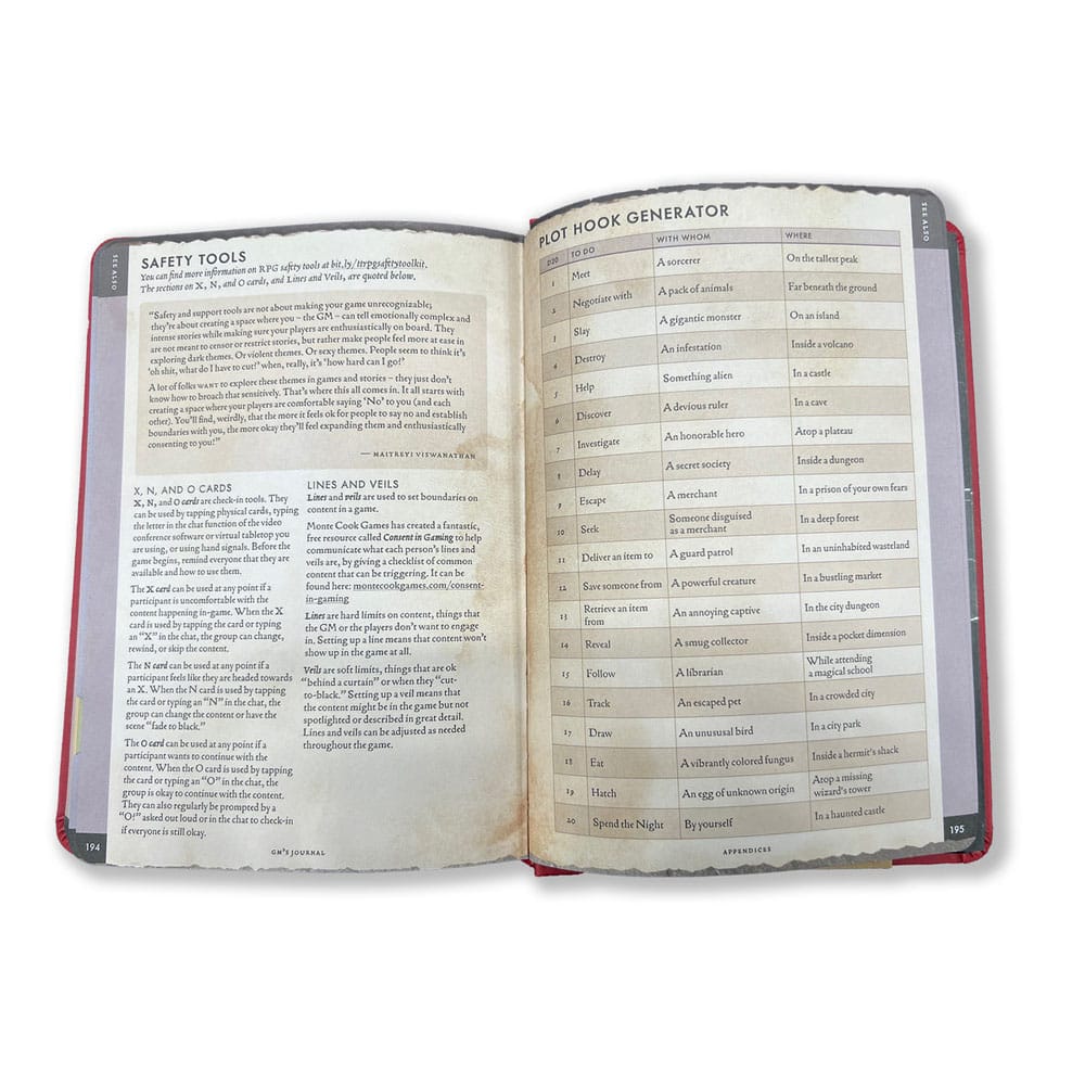 Notizbuch A5 Gamemaster's Journal Orange Portal Image 3