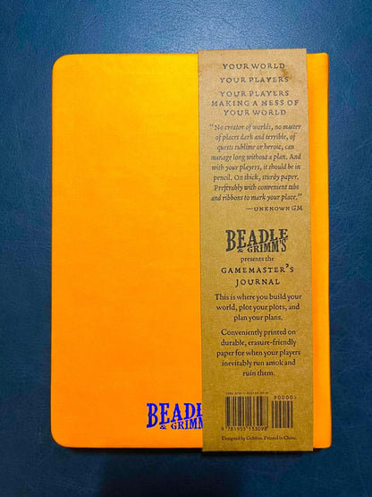 Notizbuch A5 Gamemaster's Journal Orange Portal Image 6