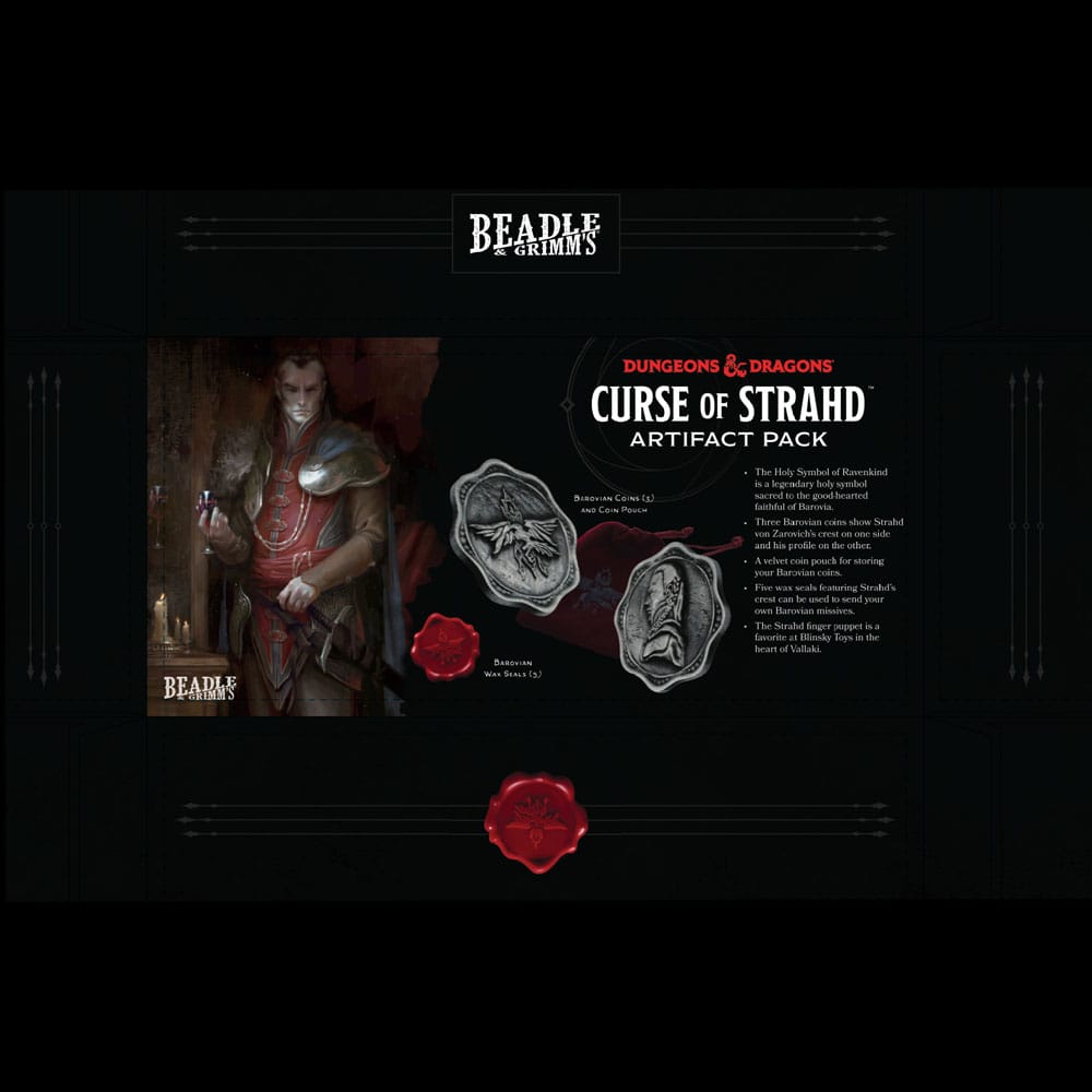Dungeons & Dragons: Curse of Strahd Geschenkbox Artifact Set Image 4