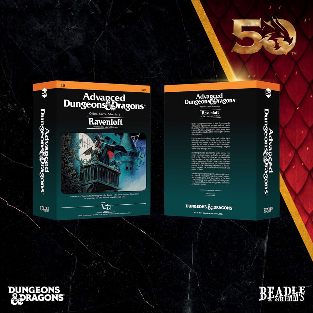 Dungeons & Dragons Classic Module Würfel Set Ravenloft (7) Image 3