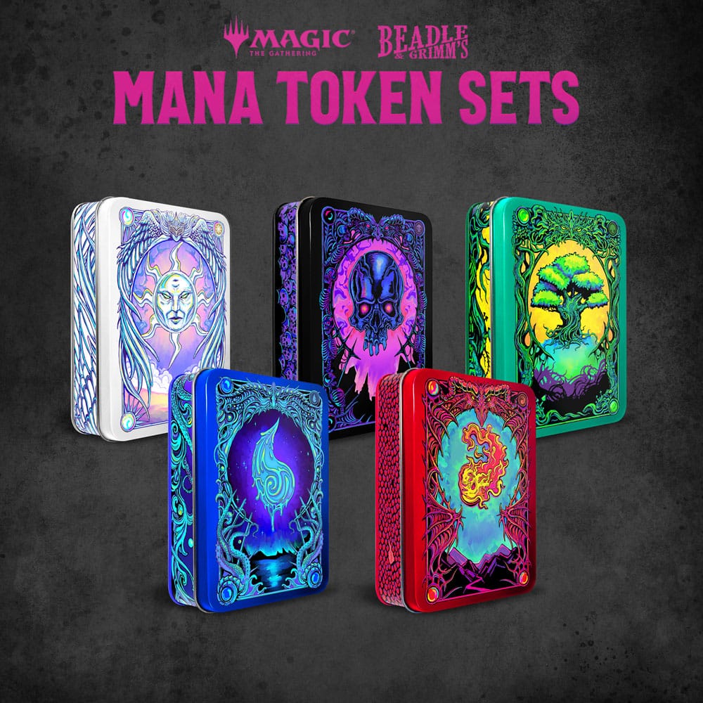 Magic the Gathering Dice and Token Pack Green Mana Image 2