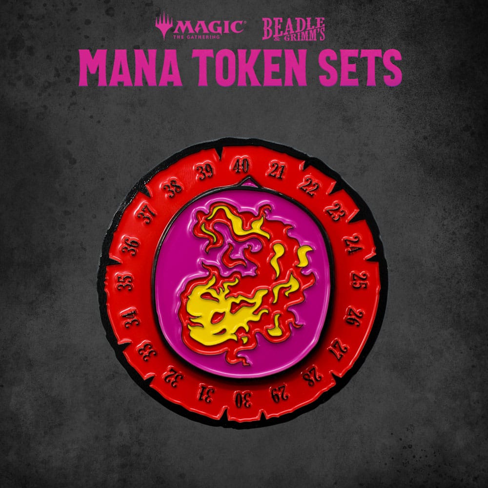 Magic the Gathering Dice and Token Pack Red Mana Image 5