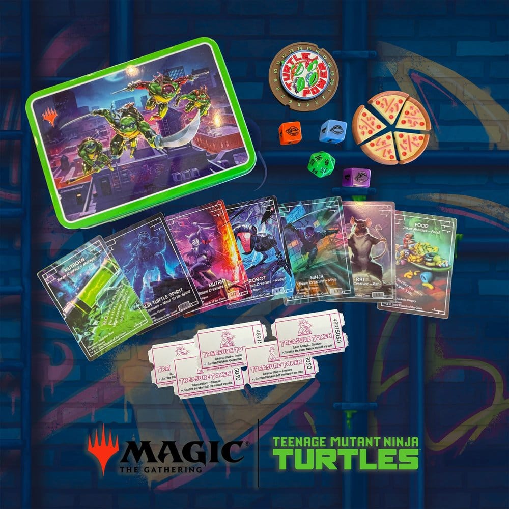 Magic the Gathering Dice and Token Pack Teenage Mutant Ninja Turtles *Englisch* Image 3