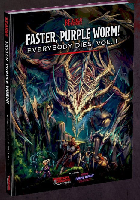 Dungeons & Dragons Adventure Book Faster, Purple Worm *Englisch* Image