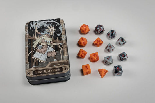 Character Class Classic RPG Würfel Set Warlock (14) Image 1