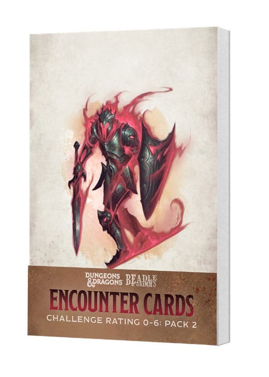 Dungeons & Dragons RPG Begegnungskarten Challenge Rating 0-6: Pack 2 *englisch* Image 1