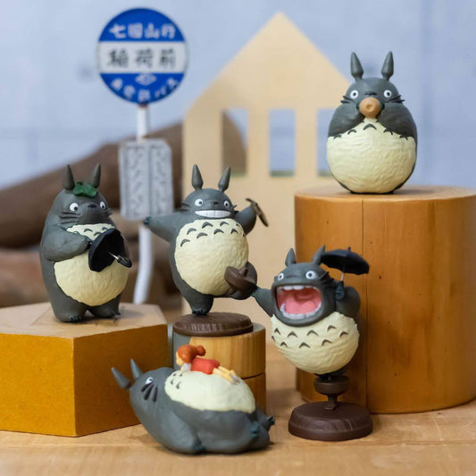 Mein Nachbar Totoro Minifiguren Totoro 2 5 cm Display (6) Image