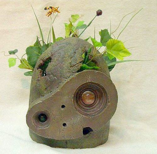 Das Schloss im Himmel Blumentopf Robot Helmet 21 cm Image 3