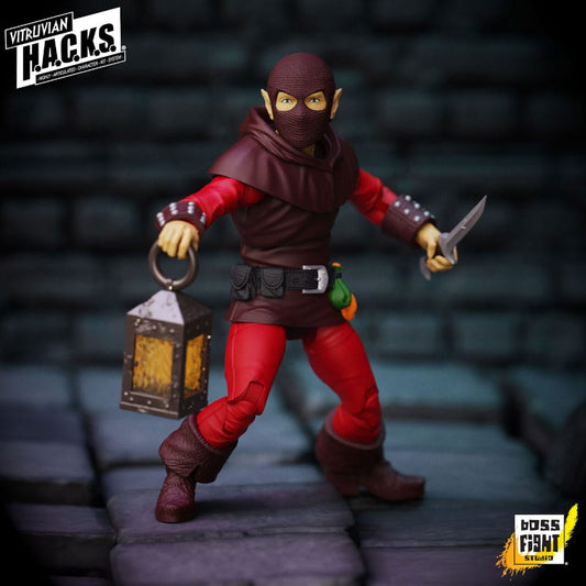 Vitruvian H.A.C.K.S. Actionfigur Halfling Scout Dwynn Dellos Image 1