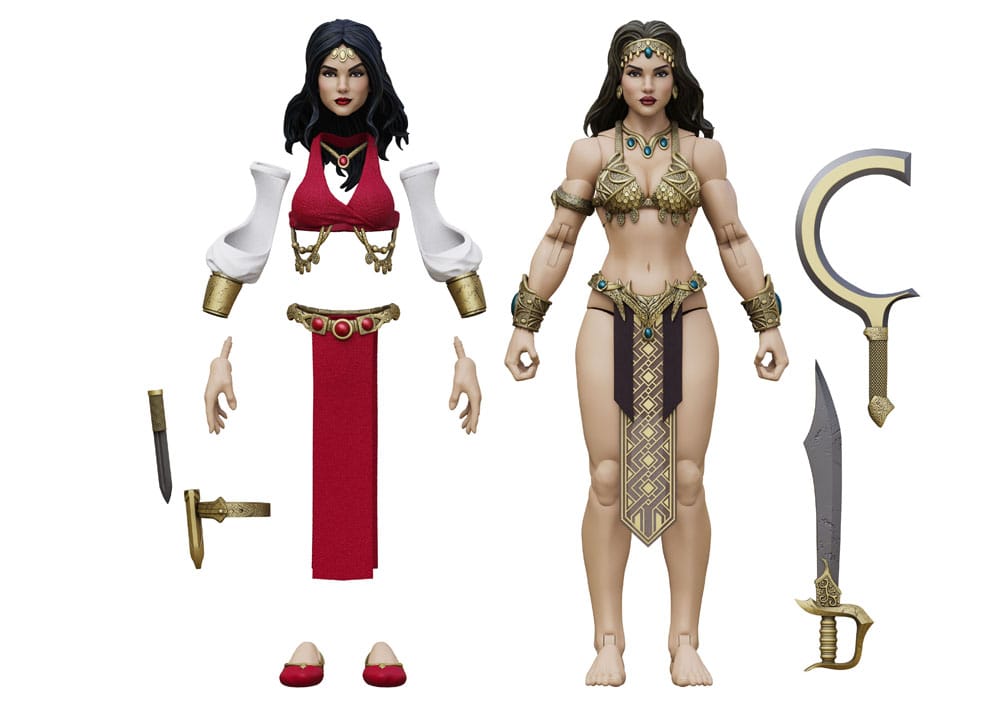 Conan der Barbar Epic H.A.C.K.S. Actionfigur 1/12 Bêlit: Queen of the Black Coast Image 4