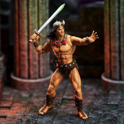 Conan der Barbar Epic H.A.C.K.S. Actionfiguren The Tower of the Elephant Set: Young Conan and Yag Kosha Image 3