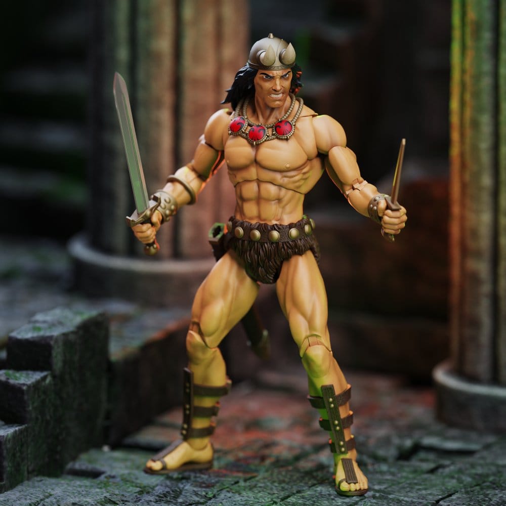 Conan der Barbar Epic H.A.C.K.S. Actionfiguren The Tower of the Elephant Set: Young Conan and Yag Kosha Image 4