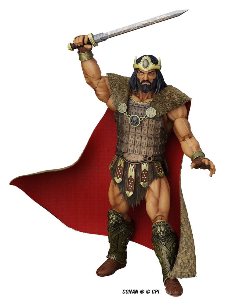 Conan Epic H.A.C.K.S. Actionfigur 1/12 King Conan: Ruler of Aquilonia Image 1