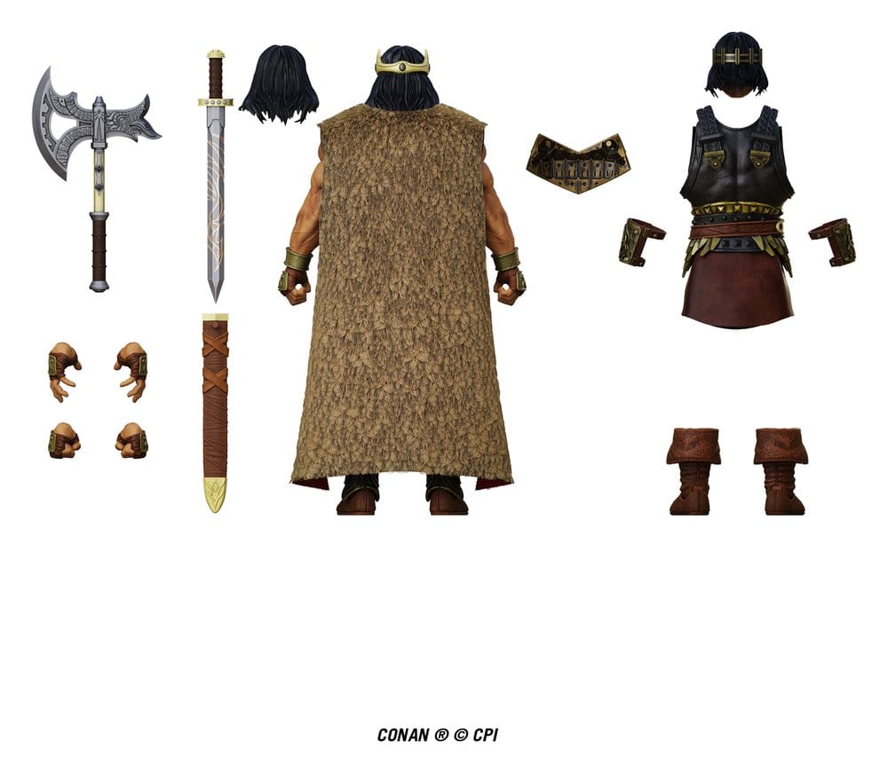 Conan Epic H.A.C.K.S. Actionfigur 1/12 King Conan: Ruler of Aquilonia Image 4