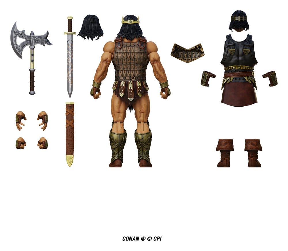 Conan Epic H.A.C.K.S. Actionfigur 1/12 King Conan: Ruler of Aquilonia Image 5