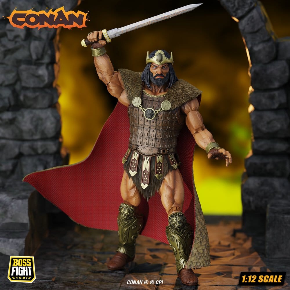 Conan Epic H.A.C.K.S. Actionfigur 1/12 King Conan: Ruler of Aquilonia Image 8