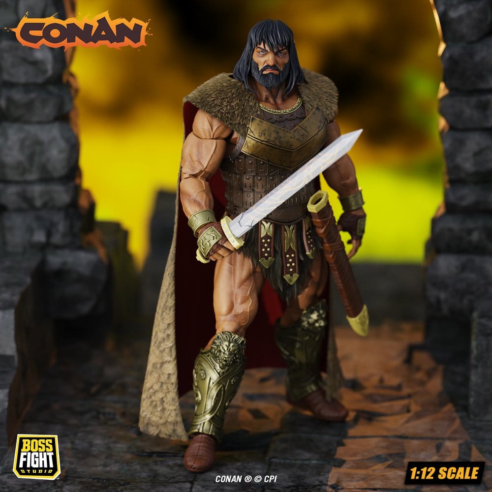 Conan Epic H.A.C.K.S. Actionfigur 1/12 King Conan: Ruler of Aquilonia Image 9