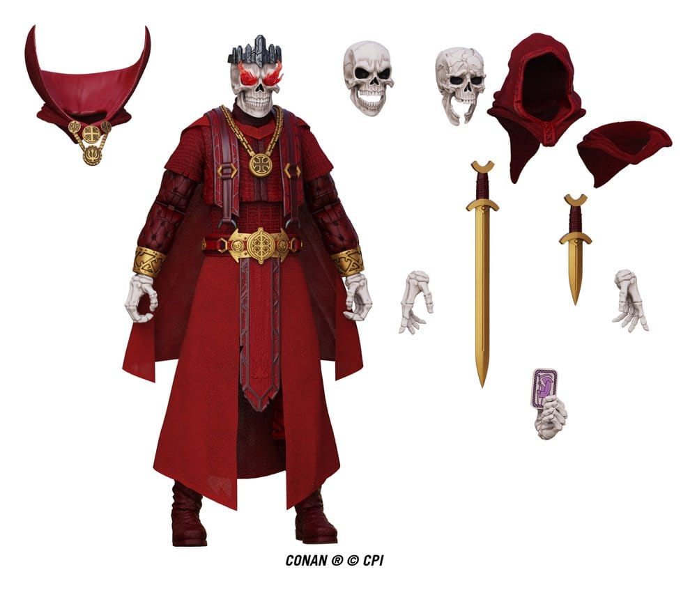 Conan Epic H.A.C.K.S. Actionfigur 1/12 Thulsa Doom: Undead Sorcerer Image 5