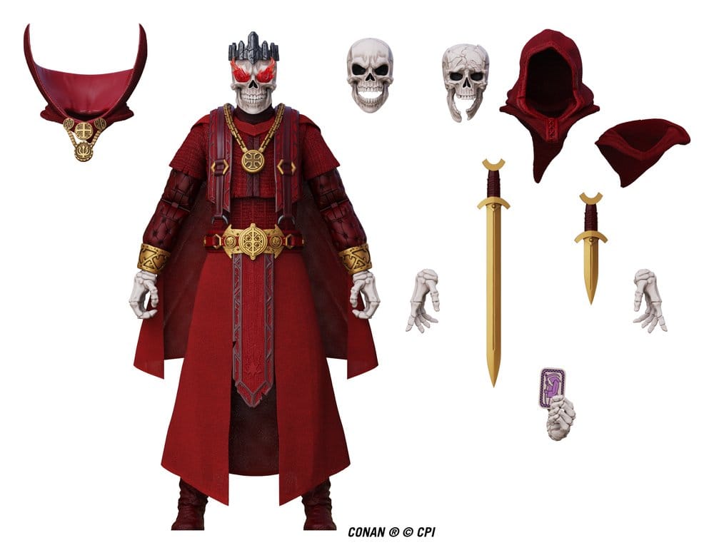 Conan Epic H.A.C.K.S. Actionfigur 1/12 Thulsa Doom: Undead Sorcerer Image 6