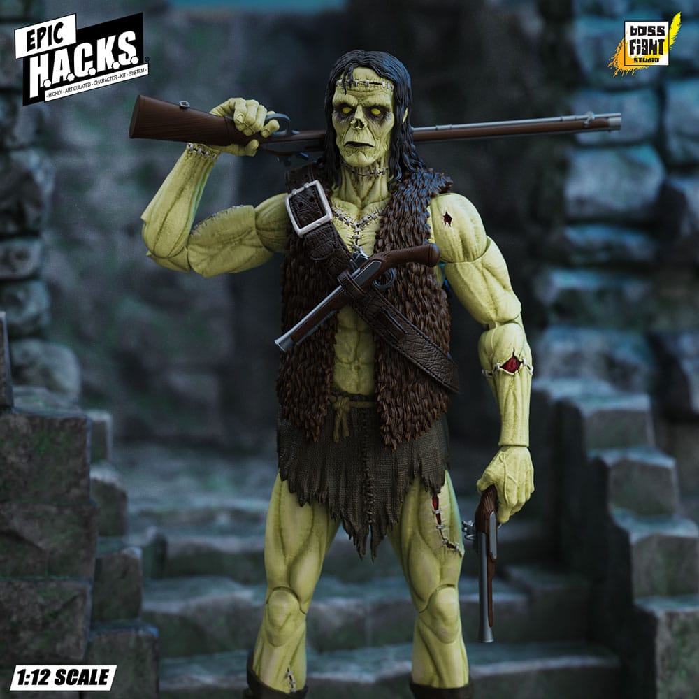 Frankensteins Monster Epic H.A.C.K.S. Actionfigur 1/12 Undead Creature 19 cm Image 3