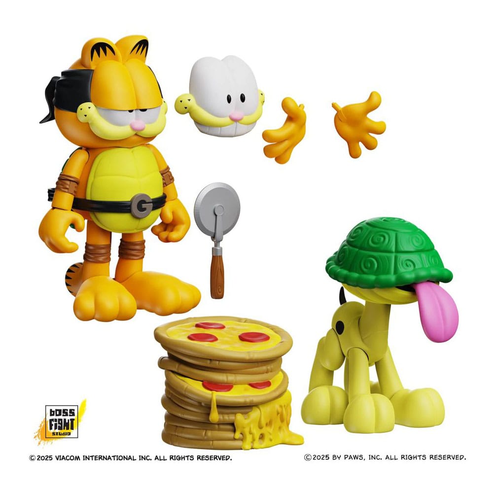 Garfield Actionfiguren 2er-Pack Garfello and Sidekick Odie Image 6