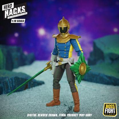Hero H.A.C.K.S. Core Actionfigur 1/18 Heroes and Villains Wave 1 Jett Steelblade: Stellar Knight of Accord Image 11