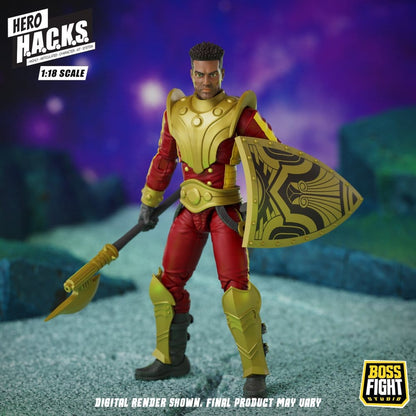 Hero H.A.C.K.S. Core Actionfigur 1/18 Heroes and Villains Wave 1 Stellar Guard: Cosmic Defender of Accord Image 4