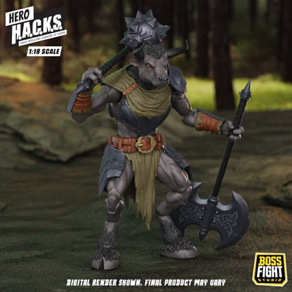 Hero H.A.C.K.S. Core Actionfigur 1/18 Heroes and Villains Wave 1 Minos Auroxos: Labyrinthian Warrior Image 2