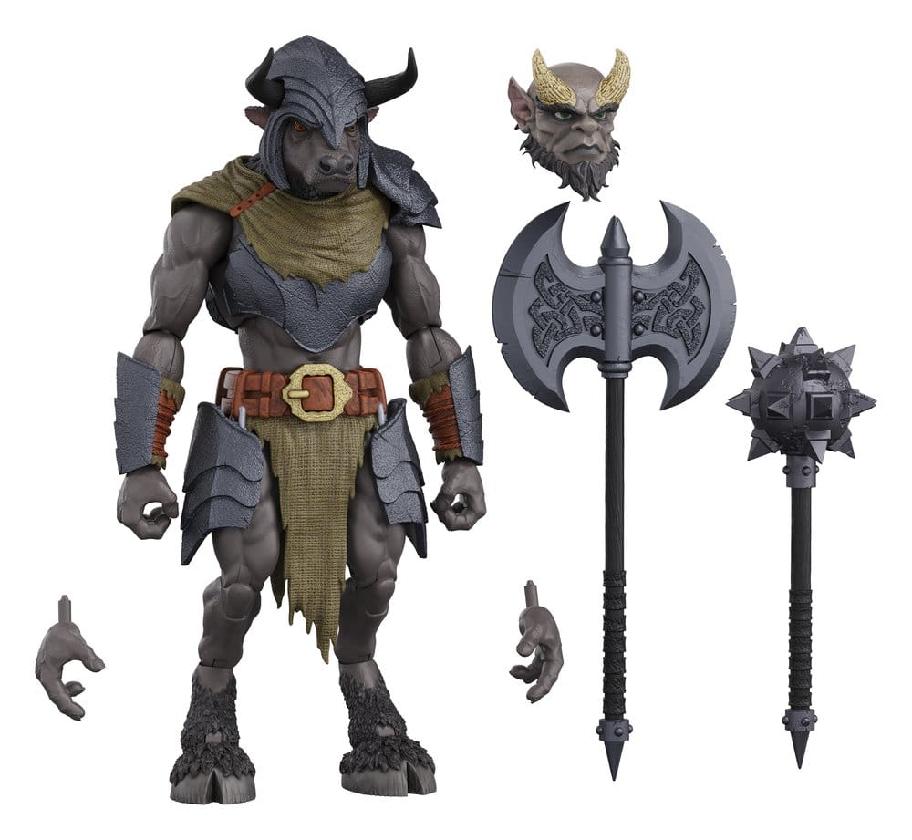 Hero H.A.C.K.S. Core Actionfigur 1/18 Heroes and Villains Wave 1 Minos Auroxos: Labyrinthian Warrior Image 6