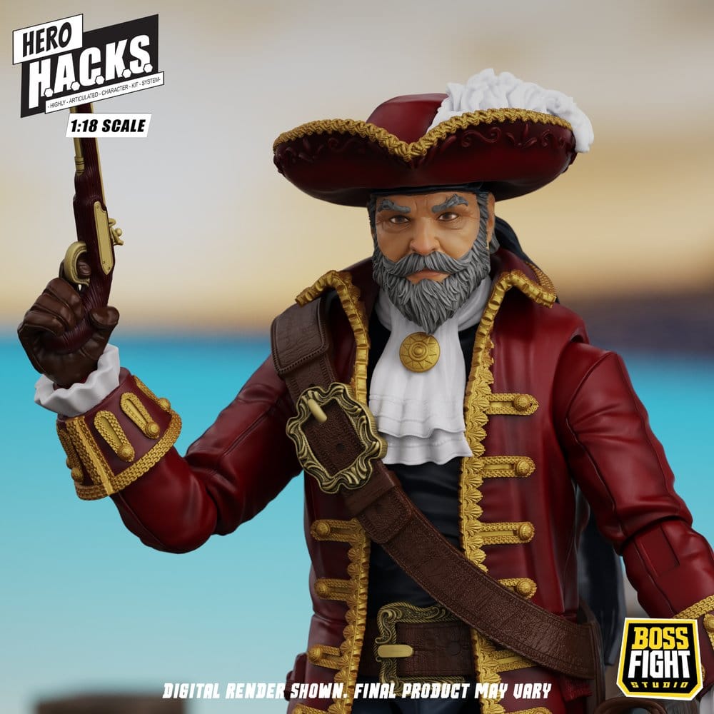 Hero H.A.C.K.S. Core Actionfigur 1/18 Heroes and Villains Wave 1 John Bradford: Captain of the Temporal Voyager Image 7
