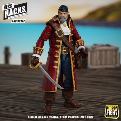 Hero H.A.C.K.S. Core Actionfigur 1/18 Heroes and Villains Wave 1 John Bradford: Captain of the Temporal Voyager Image 9