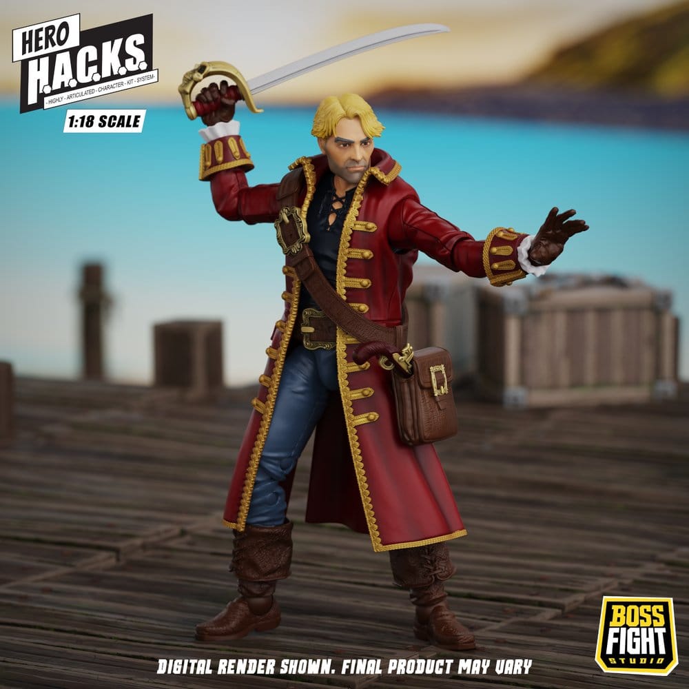 Hero H.A.C.K.S. Core Actionfigur 1/18 Heroes and Villains Wave 1 John Bradford: Captain of the Temporal Voyager Image 10