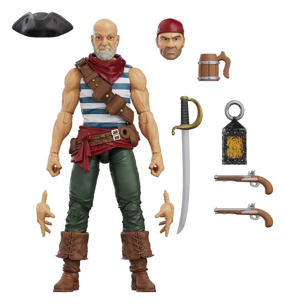 Hero H.A.C.K.S. Core Actionfigur 1/18 Heroes and Villains Wave 1 Daniel Wright: Pirate Quartermaster Image 3