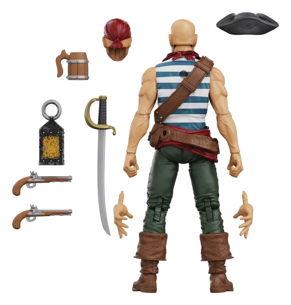 Hero H.A.C.K.S. Core Actionfigur 1/18 Heroes and Villains Wave 1 Daniel Wright: Pirate Quartermaster Image 4